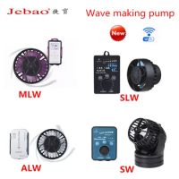 New Jebao Marine Aquarium Wireless Wave Maker MLW-5 MLW-10 MLW-20 MLW-30 Wave Pump with WiFi LCD Display Controller wave pump