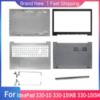 Bottom Case For Lenovo IdeaPad 330-15 330-15IKB 330-15ISK 330-15ABR Laptop Back Cover Bezel Palmrest Upper Hinge Rear Lid Silver