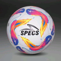 Specs Bola Sepak Desain Warna Cerah dengan Logo Specs untuk Permainan Sepak Bola
