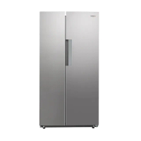 【Whirlpool 惠而浦】福利品 590L變頻對開雙門冰箱-絢麗銀(WHX620SS)
