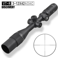 Discovery Hunting Scopes VT-R 3-12X42 AOAC Hunting Scope for Riflescope PCP Airsoft Pistol Holographic Optical Sight