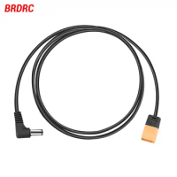 BRDRC Pwoer Cable XT60 to DC Plug Supply Connect Battery Pwoer Cable for DJI FPV Goggles V2 / FPV Goggles Drone Accessories