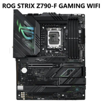 ASUS ROG STRIX Z790-F GAMING WIFI 6E LGA 1700 Intel 13th&amp;12th Gen ATX Gaming Motherboard 16+1 Power Stages,DDR5,4xM.2 Slots,PCIe
