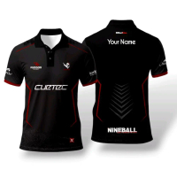 Jersey Billiard Cuetec Nineball New Free Nickname/Jersey Billiard Terbaru Sport