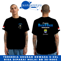 Kaos Sablon Print - Tshirt Distro Baju Champions Persib - Bisa COD - Sablon DTF Gambar Jernih - Pers