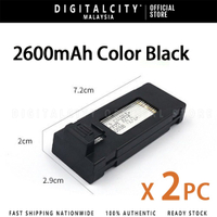 2600 E88/E88 Pro/E99/P12/P7/K10/K6  Battery 3.7V 2600mAh Rechargeable Lithium  E88/E88 Pro/E99/P12/P