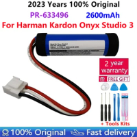 Original New High Quality Replacement Speaker Battery for Harman Kardon Onyx Studio 3 Onyx Studio3 PR-633496 2600mAh Batteries