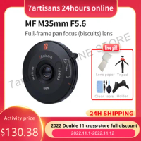 7artisans 7 artisans 35mm F5.6 Full Frame Manual Ultra-Thin Pancake Lens for Leica L Leica M M10 Sony E Nikon Z Cameras Lens