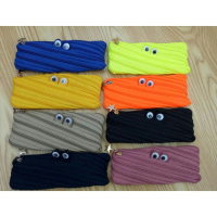 Cute Cartoon Pencil Case Creative Pencil Box for Students, Personalized Funny Monster Pencil Case, L