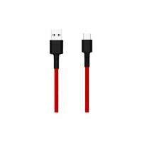 限量搶購 小米 USB-C 傳輸線 編織線版 100cm 紅色 Type-C