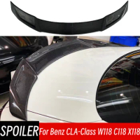 For Mercedes Benz W118 C118 X118 CLA35 CLA45 CLA180 CLA200 CLA250 AMG 2019-2023 Rear Trunk Spoiler Tail Wings Car Accessories