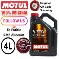Hot Sale MOTUL H-TECH 100 PLUS 10W40 API SP 100% SYNTHETIC FULLY SYNTHETIC 4 LITER