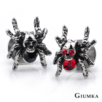 【GIUMKA】耳環．骷髏頭蜘蛛．栓扣式．單個(送禮)