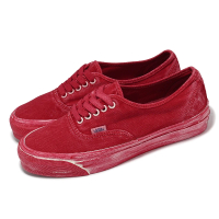 【VANS】休閒鞋 Authentic Reissue 44 男鞋 紅 帆布 水洗 華夫格 板鞋(VN000CQACHK)