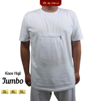 AL HAJJ Kaos Haji Pria/Oblong Saku JUMBO XXXL - XXXXXL