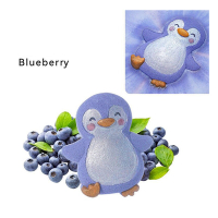 香體泡泡浴球浴鹽球浴缸沐浴球SPA氣泡彈(企鵝*1顆) 