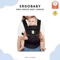 Ergobaby Omni Breeze Baby Carrier / Gendongan Bayi Onyx Black