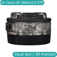 For Canon RF 28mm F2.8 STM Decal Skin Vinyl Wrap Film Camera Lens Body Protective Sticker Coat RF28/2.8 RF28 28 2.8 F/2.8