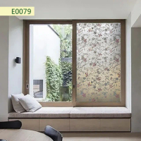 【Homemake】45*200cm DIY彩繪自黏玻璃窗貼-1入_YT-E0079(防曬/遮陽/玻璃貼/保護隱私/美化佈置)