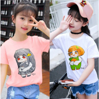 Áo thun trẻ em bé 2 màu hồng trắng in hình hero team cực hot