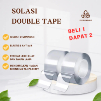 [BELI 1 BONUS 1] Double Tape Nano Tape Selotipe Bening 2 Sisi Serbaguna