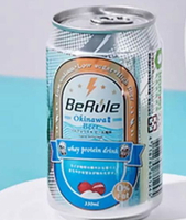 [COSCO代購4] W135677 BeRule 非酒精沖繩海鹽荔枝啤酒風味乳清蛋白飲 330毫升 X 24入