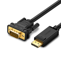 【綠聯】1.5M DP轉VGA傳輸線 Display Port 1.1V male to VGA male cable
