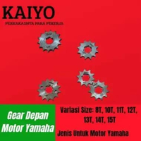 Gear Gir Depan Kaiyo Motor Yamaha 8-15T 12T