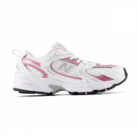 【NEW BALANCE】童鞋 中童 白粉色 網眼 透氣 跑步 運動 休閒 慢跑鞋 PZ530RK