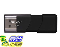 [7美國直購] 隨身碟 PNY Attache USB 2.0 Flash Drive, 16GB/ BLACK (P-FD16GATT03-GE)