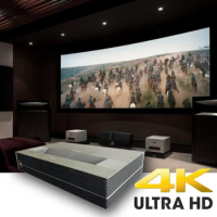 4500 Ansi Lumens 180 Inch 150inch 120 Inch 100 Inch Ultra Short Throw UHD Ultra Hd Movie 4k Cinema Laser Projector Smart 4k TV