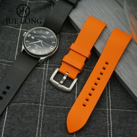 高級氟橡膠錶帶 20mm 22mm 24mm 手鐲釋放錶帶, 適用於每個品牌的錶帶