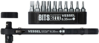 【Suey】日本VESSEL TX-11 棘輪螺絲刀10件組