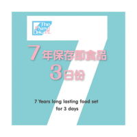 【喜康瑞】七年保存食品 - 三日份組合箱(保存食 即食飯 沖泡飯 防災食品 防災包必備 地震 露營 野炊)