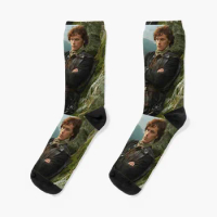 Outlander Jamie Fraser Socks compression socks Women funny sock Heating sock Women socks