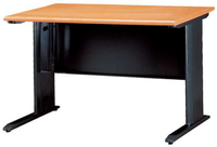 【鑫蘭家具】CD辦公桌 木紋桌黑色腳 W150*D70cm 主管桌 書桌 工作桌 閱讀桌 電腦桌