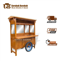 Gerobak Gorengan / Siomay Sate Serbaguna Free Ongkir