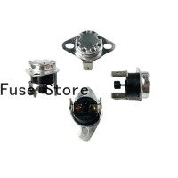 5PCS Factory Spot KSD301 With Manual Reset Copper Shell Threaded Head 145 Degree Temperature Switch Thermostat Protector.