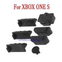 30sets For XBOXONE Slim S Host Dust Proof Plus Pack Kit Dust Prevention Jack Stopper for Xbox One X Console