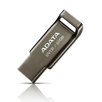 【威剛ADATA】UV131鈦色隨身碟(16GB/32GB/64GB)  USB 隨身碟 高速 無蓋式設計原廠公司貨 保固