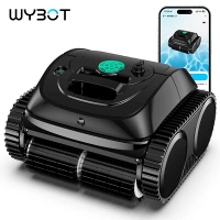 Wall Climb Cordless Robotic Pool Cleaner for Inground Pools Pool Vacuum WYBOT C1