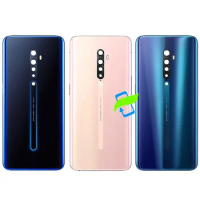 For Reno2 Back Glass Battery Cover For OPPO RENO 2 Housing 3D Glass Case For Reno 2 Rear Door Back Cover