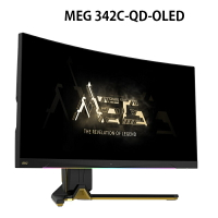 【最高折200+跨店點數22%回饋】MSI 微星 MEG 342C-QD-OLED 34型/175Hz/OLED/HDMI2.1 曲面電競螢幕