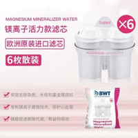 德國倍世BWT淨水壺濾芯家用過濾水壺廚房淨水器鎂離子鋅加鎂濾芯