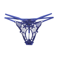 Wanita Celana Dalam transparan Lace Bordir Cd Mutiara G String C227-1