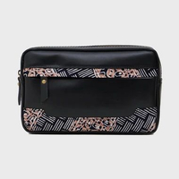 Handbag Pria Kulit Asli CVB1 Mix Batik Garut Corporate Souvenir CVB1 Black