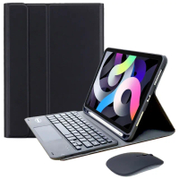 【Powerway】Powerway For iPad 10.9吋-Air5-Air4專用樂控型藍牙鍵盤(送同色無線滑鼠)