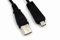 USB Data Sync สายเคเบิลสำหรับกล้อง  CyberShot DSC-W390 DSC-W560 DSC-W560R DSC-W570 DSC-WX10