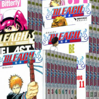 74 Books Realm Bleach Comic Book Kubo Taito BLEAC Japan Youth Teens Fantasy Science Mystery Suspense Manga Comic Book english