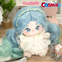 Cosmile Lolita Soft Silk Wig Girl Plush 20cm Doll Body Toy Clothes Cosplay Anime Accessories Cute Rua